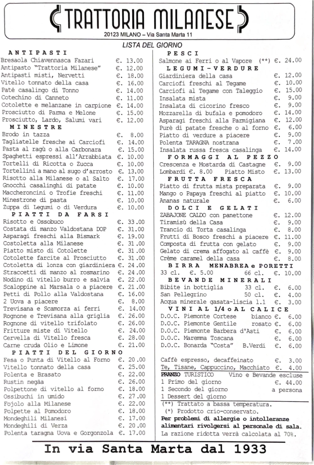 Trattoria Milanese - Dal 1933 - 4